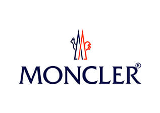 Papier de soie emballage personnalisé avec logo Moncler imprimé