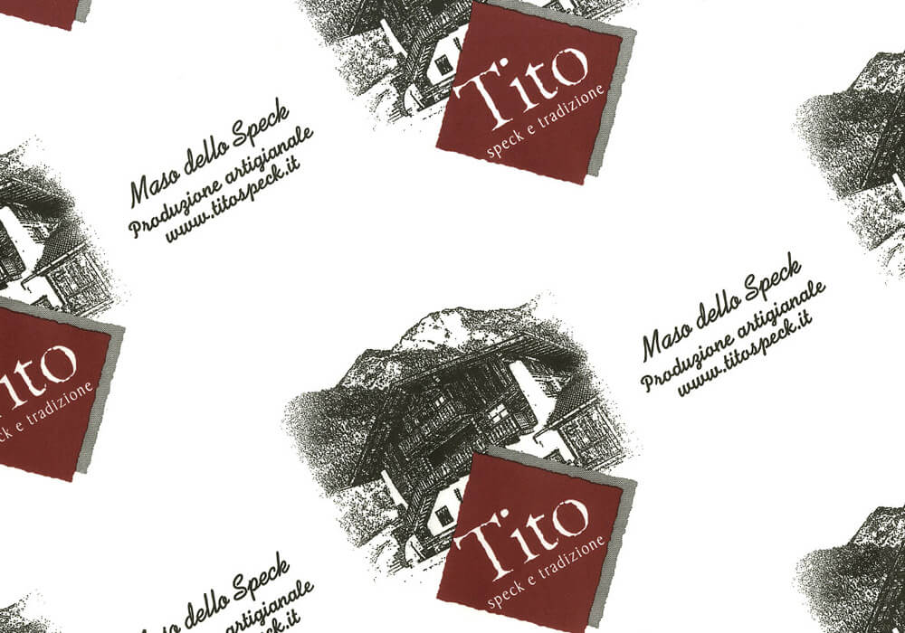 Papier polyéthylène personnalisée sur mesure pour emballage avec logo TITO