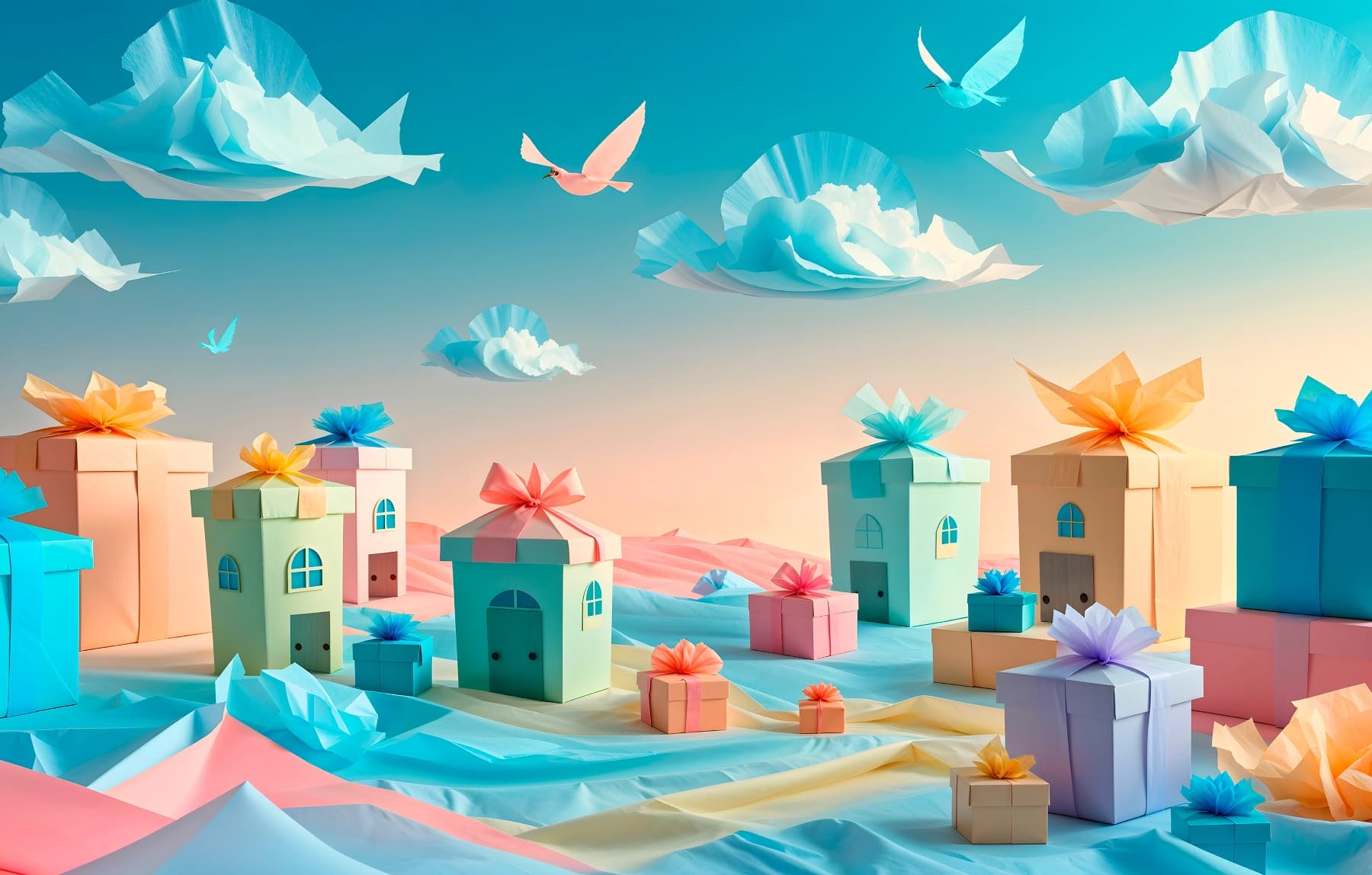 Papier cadeau personnalisé